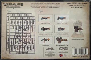Legiones Astartes Special Weapons Upgrade set (Warhammer, Ophalen of Verzenden, Nieuw