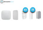 Alarmsysteem Kit 5 Draadloos (Wit), Ophalen of Verzenden, Nieuw