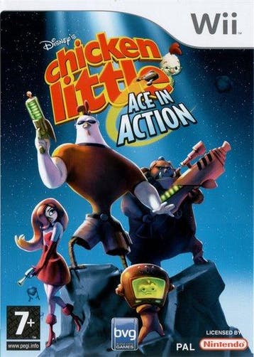 Disney Chicken Little: Ace In Action [Wii], Spelcomputers en Games, Ophalen of Verzenden, Zo goed als nieuw