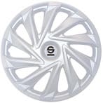 4-Delige Sparco Wieldoppen  Varese 15-inch zilver, Auto diversen, Verzenden, Nieuw