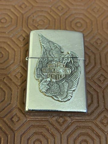 Zippo - Rare Zippo Harley Davidson 1998 Stainless Steel in, Verzamelen, Nieuw