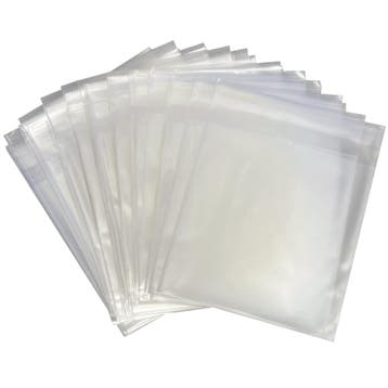 Fako Bijoux - Cellofaan Zakjes Frosted 10x10cm - Zakjes Met, Verzenden, Nieuw