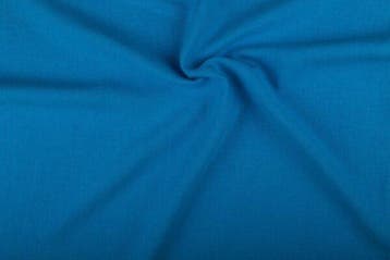 Linnen stof Waterblauw – Gewassen linnen, Blauw, 120 cm of meer, Ophalen of Verzenden, Linnen