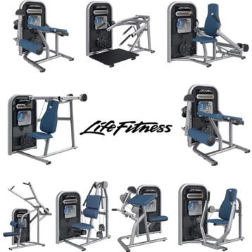 Life Fitness - Circuit Kracht Set - 9 Delig, Ophalen of Verzenden, Nieuw, Overige typen