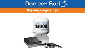 Bieden: Cobham SAILOR Fleet One Marine Satellite Communicat, Ophalen of Verzenden, Nieuw, Kabel of Apparatuur