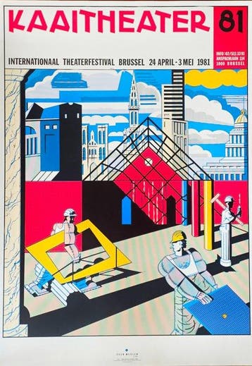 Ever Meulen - Plaizier Brussels 88 - KAATHEATER 81 - Jaren