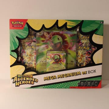 Pokémon - 1 Box - Ascended Heroes Mega Meganium Ex box, Hobby en Vrije tijd, Verzamelkaartspellen | Pokémon, Nieuw