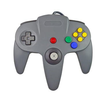 Nintendo 64 controller 3rd party grijs, Spelcomputers en Games, Spelcomputers | Nintendo Consoles | Accessoires, Verzenden, Nieuw