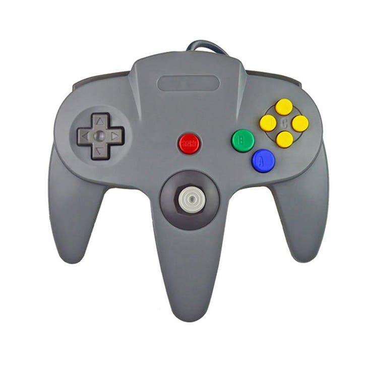 Nintendo 64 controller 3rd party grijs, Spelcomputers en Games, Spelcomputers | Nintendo Consoles | Accessoires, Verzenden