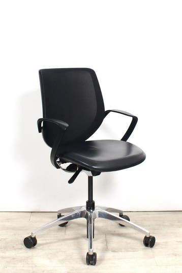 Giroflex 313 bureaustoel, zwart-chrome, Overige plaatsen, Ophalen of Verzenden, Gebruikt, Stoel