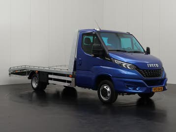Iveco Daily 40C18 Autotransporter 2020 L5 H1 Diesel Automaat, Auto's, Automaat, Euro 6, Iveco, Blauw