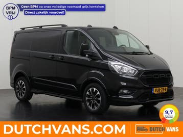 Ford Transit Custom Dubbele-cabine 2.0TDCI | zwart, Automaat, Euro 6, Zwart, Diesel