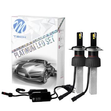 M-TECH LED Set H4 - Canbus - Platinum, Auto-onderdelen, Verlichting, Verzenden, Nieuw, Maserati