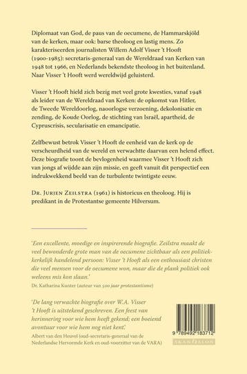 Visser t Hooft 1900-1985 9789492183712 Jurjen Zeilstra, Verzenden, Gelezen, Jurjen Zeilstra