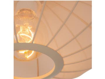 Lucide CORINA - Hanglamp - Ø 50 cm - Dimbaar - Beige, Verzenden, Nieuw