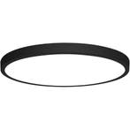 LED Paneel - Ø30 - 28W - Helder/Koud Wit 6400K - Mat Zwart -, Ophalen of Verzenden, Nieuw, Lamp met armatuur