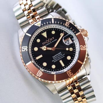 Duxot - Automatic - 24 Jewels - Gold - Sapphire - Diver -, Nieuw
