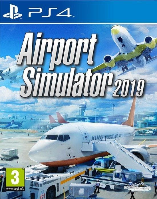 Playstation 4 Airport Simulator 2019, Spelcomputers en Games, Games | Sony PlayStation 4, Zo goed als nieuw, Verzenden