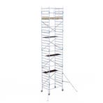 Basic rolsteiger 135 x 10,2m WH met voorloopleuning, Verzenden, Nieuw, Rolsteiger of Kamersteiger