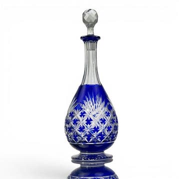 St. Louis - Karaf - Belle Époque - Kristal - Grote, Antiek en Kunst