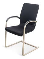 Ahrend 230 vergaderstoel, slede, zwart-grijs, Ophalen of Verzenden, Nieuw, Zwart