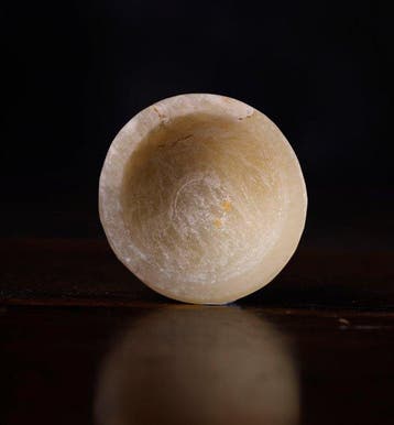 Het Oude Egypte Alabaster-collecteschaal. - 1 cm, Verzamelen