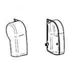 Thule Eindkap Mainhousing LH+RH 4900 Wit, Ophalen of Verzenden, Nieuw, Thule