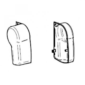 Thule Eindkap Mainhousing LH+RH 4900 Wit, Caravans en Kamperen, Ophalen of Verzenden, Nieuw, Thule