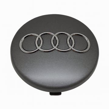 Originele Audi naafkap - grijs-metallic, Ophalen of Verzenden, Nieuw
