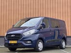 Ford Transit Custom 300 2.0 TDCI L1H1 Trend DC, Stof, Gebruikt, Blauw, Ford
