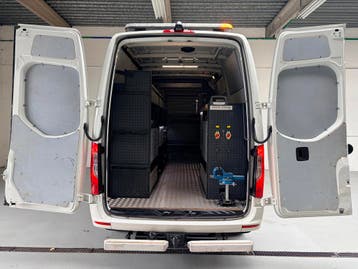 Zakelijke Lease |  Mercedes-Benz Sprinter Servicewagen autom, Automaat, Gebruikt, Euro 6, Wit