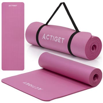 Actiget® Yogamat - Extra Dik - Inclusief Draagriem - 183 x, Ophalen of Verzenden, Nieuw