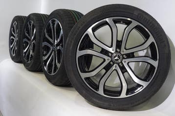 Mercedes GLE Coupe W292  21 inch velgen Continental  Zomerba, Gebruikt, Velg(en), Zomerbanden, 21 inch