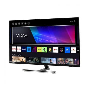 Avtex AV-249TS 24 Inch VIDAA 12 volt LED SMART TV met DVB-T2, Watersport en Boten, Ophalen of Verzenden, Nieuw