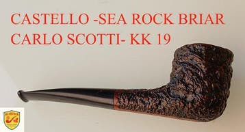 CASTELLO SEA ROCK BRIAR-CARLO SCOTTI - Pijp - Bruyere, Nieuw