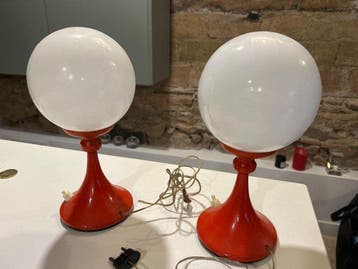 Globe tafellamp (2) - Kristal