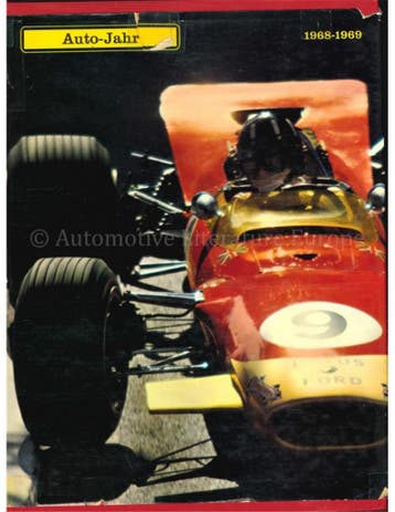 1968/69 AUTO-JAHR JAARBOEK N° 16 DUITS, Nieuw, Author