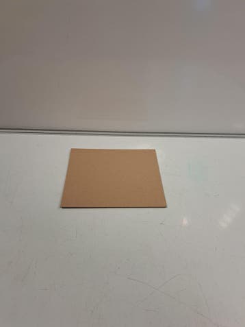 Kartonnen plaat 235x195 mm enkelgolfkarton, nieuw, Ophalen of Verzenden