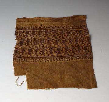 Oud-Egypte, Koptisch Linnen Textielfragment. Groot (Zonder