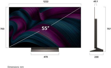 LG Smart TV 55 Inch C5 OLED55C56LB - 4K OLED Evo - 2025 -, Audio, Tv en Foto, Televisies, Ophalen of Verzenden, Zo goed als nieuw