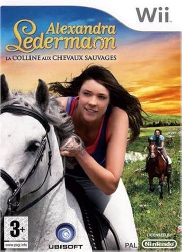 Alexandra Ledermann - La colline aux chevaux sauvages [Wii], Ophalen of Verzenden, Zo goed als nieuw