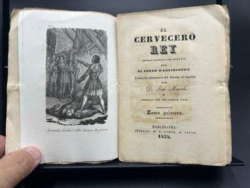 Charles-Victor Prévost dArlincourt - El cervecero rey., Antiek en Kunst, Antiek | Boeken en Bijbels