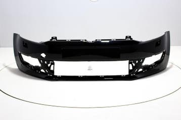 Voorbumper +Koplampsproeiers Volkswagen Polo 6R BRILJANTSCHW, Nieuw, Ophalen of Verzenden, Bumper, Volkswagen