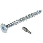 Woodies schroeven 4,0 x 40 torx 200 stuks incl. bitje, Ophalen of Verzenden, Nieuw