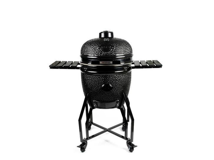Yakiniku Black Edition basic kamado barbecue - Large, Tuin en Terras, Houtskoolbarbecues, Nieuw, Verzenden