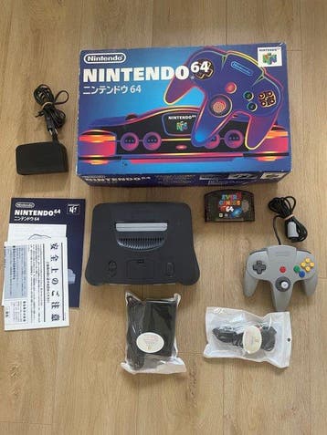 Nintendo - Nintendo 64 - Nintendo 64 Console – Complete Set, Spelcomputers en Games, Nieuw