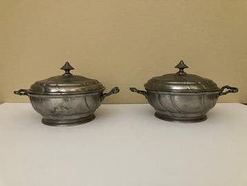 Unknown - Schaal - Tin, Legering