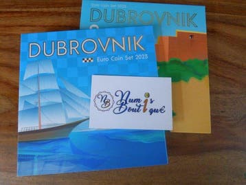 Kroatië. Year Set (BU) 2023 Dubrovnik (Zonder