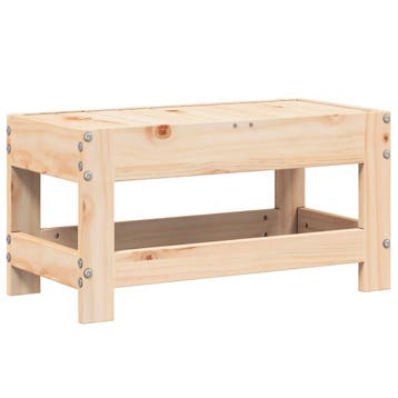 VidaXL tuin voetenbank, massief grenen, 62 x 30 x 32 cm, Ophalen, Nieuw