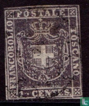 Italiaanse staten - Toscane - Toscano - 1860, Verzenden, Gestempeld